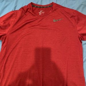 Nike Dri-fit shirt. Size: Large Color: Maroon